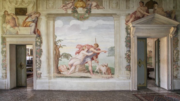 villa roberti interno